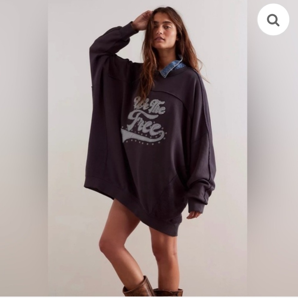 Free People We the Free Oversized Sweatshirt